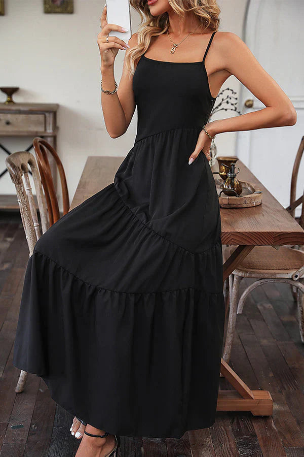 Tara - Elegante y favorecedor maxi vestido para mujer