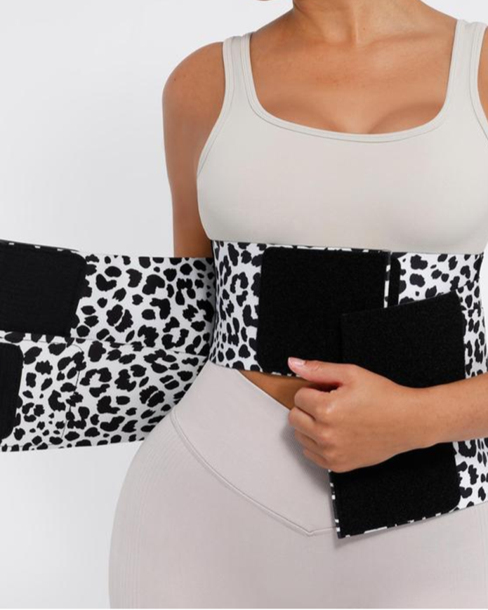 Cinta Modeladora de Cintura com Cinto Ab, Controlo de Barriga, Modelador Corporal com Tripla Envolvência para Mulheres