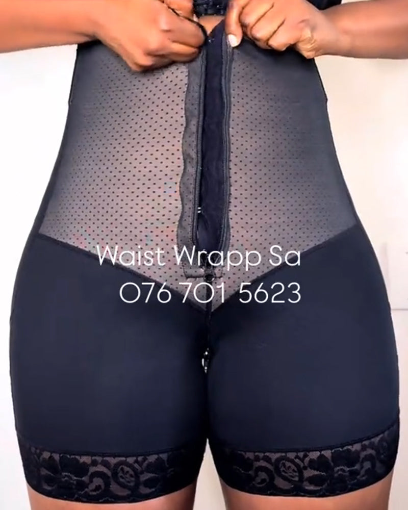 Fajas Colombianas Compression Tummy Control with Zipper Shapewear